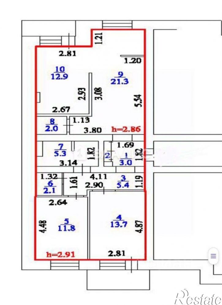 3-комн квартира улица Ринчино, 29 к1,  д. 29 к1