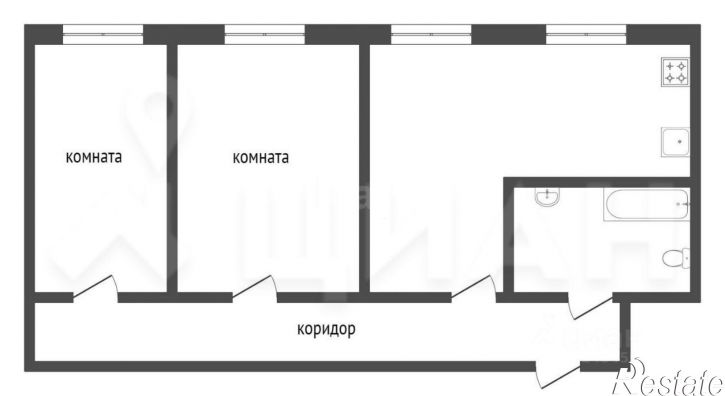 3-комн квартира Улан-Удэ
