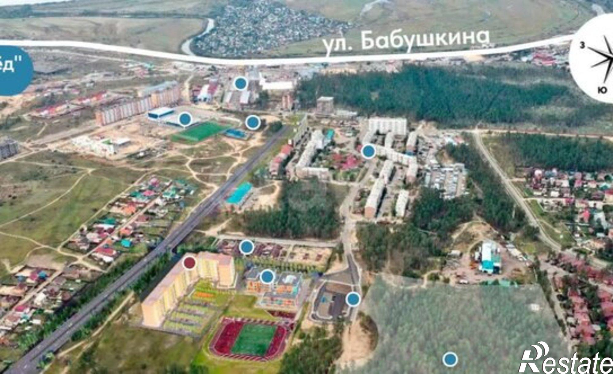 Купить квартиру за 9 100 000 рублей на улица Ринчино, 39 к2