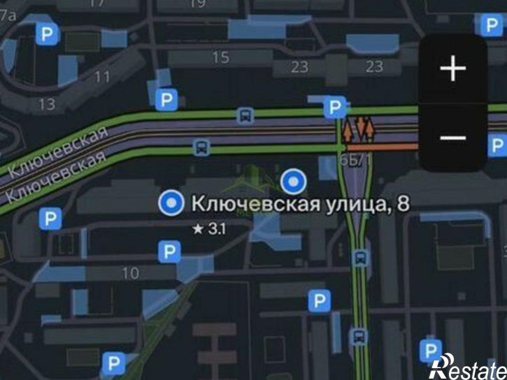 3-комн квартира Ключевская улица, 8,  д. 8