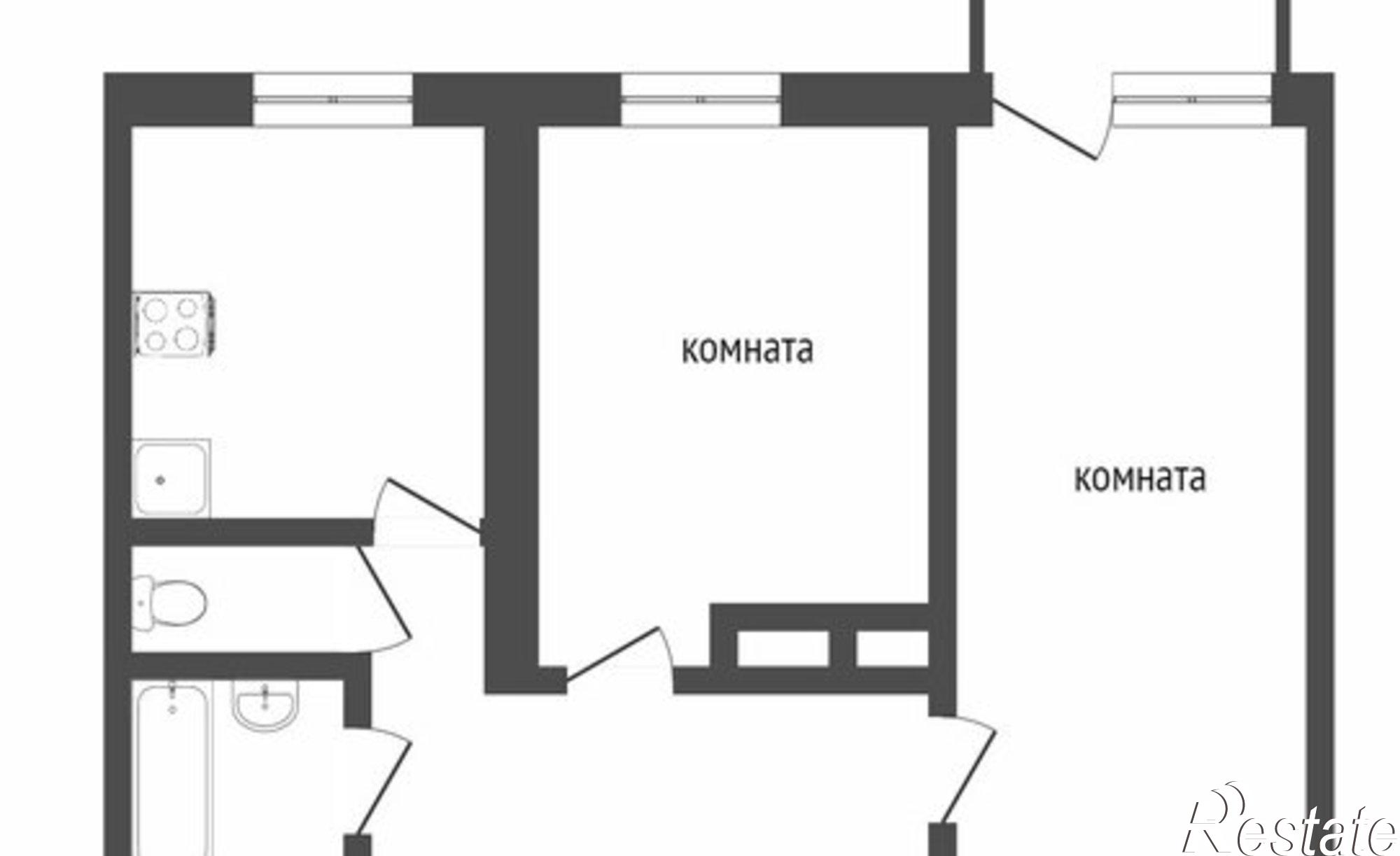 Купить квартиру за 6 350 000 рублей на улица Борсоева, 21