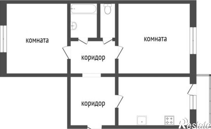 2-комн квартира ул Ключевская, 57/2,  д. 57/2