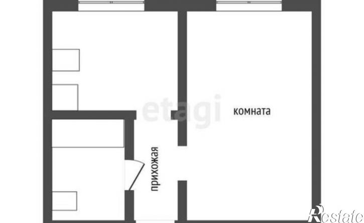 1-комн квартира улица Лебедева, 13А,  д. 13А