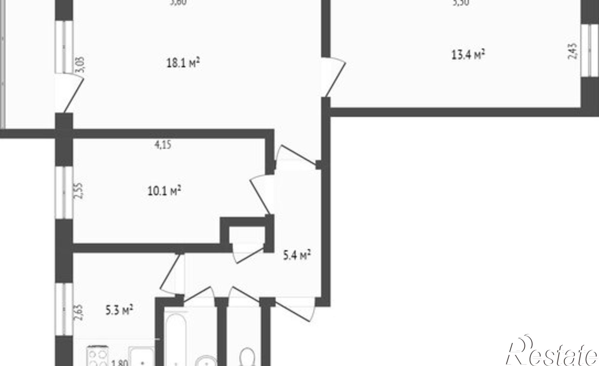 Купить квартиру за 8 200 000 рублей на Тобольская улица, 45