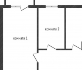 2-комн, 48кв м, этаж 1/5 Магистральная улица, 5