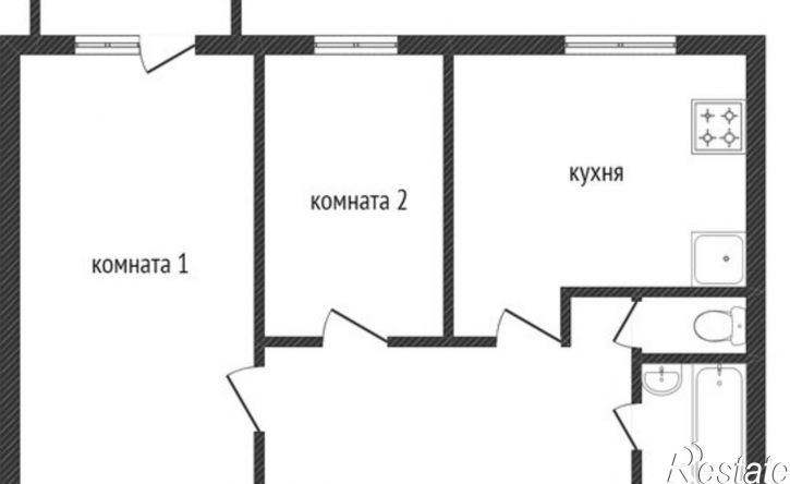 2-комн квартира Магистральная улица, 5,  д. 5