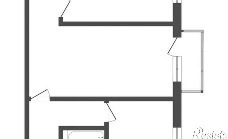 2-комн квартира ул Бабушкина, 1 3,  д. 1 3,  к. 3