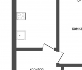 1-комн, 30кв м, этаж 3/5 ул Воронежская, 6