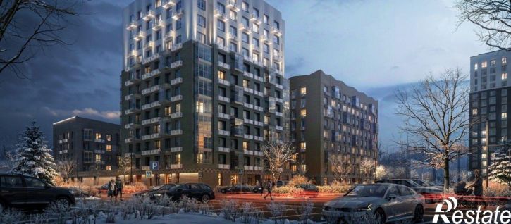 3-комн квартира в новом доме Советская улица, 9,  д. 9