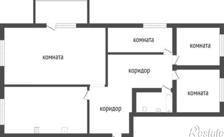 4-комн квартира ул Туполева, 12,  д. 12