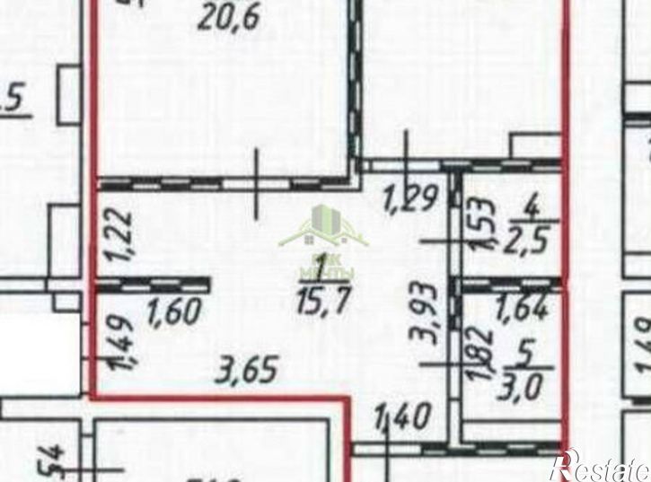 2-комн квартира ул Цивилева, 36П,  д. 36П