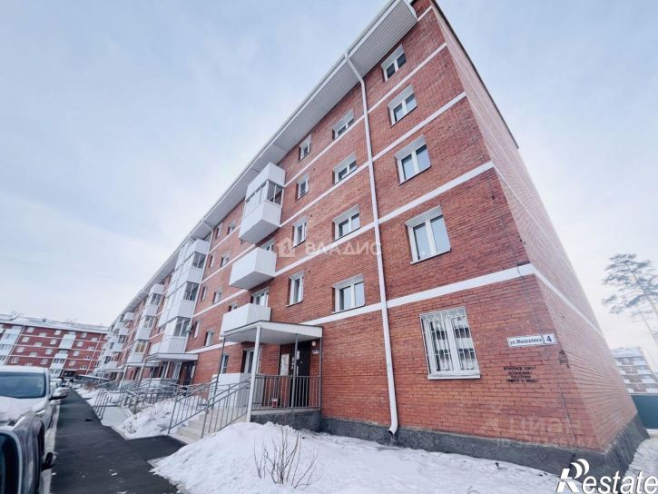 1-комн квартира ул Москалева, 4,  д. 4