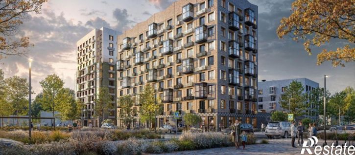 3-комн квартира в новом доме Корабельная улица, 32,  д. 32
