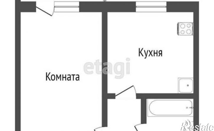 1-комн квартира ул Солнечная, 4,  д. 4