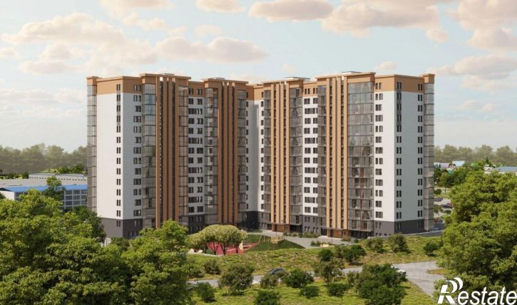 3-комн квартира в новом доме Хоринская улица