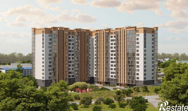 3-комн квартира в новом доме Хоринская улица