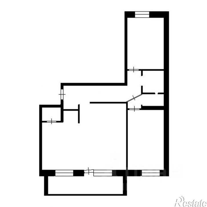 3-комн квартира Конечная улица, 3,  д. 3