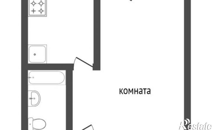 1-комн квартира ул Трубачеева, 10,  д. 10