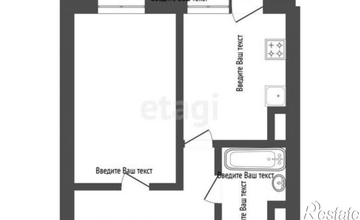 1-комн квартира 110-й микрорайон, 15