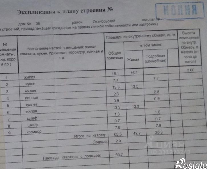 3-комн квартира ул Жердева, 35,  д. 35