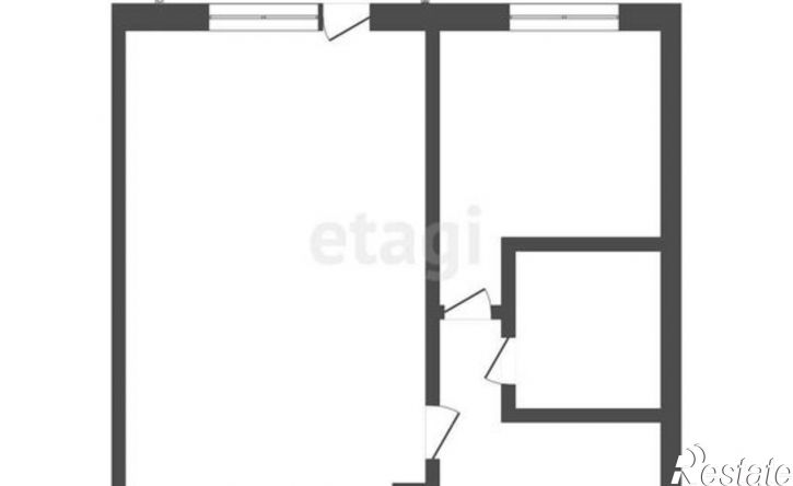 1-комн квартира ул Жуковского, 2,  д. 2