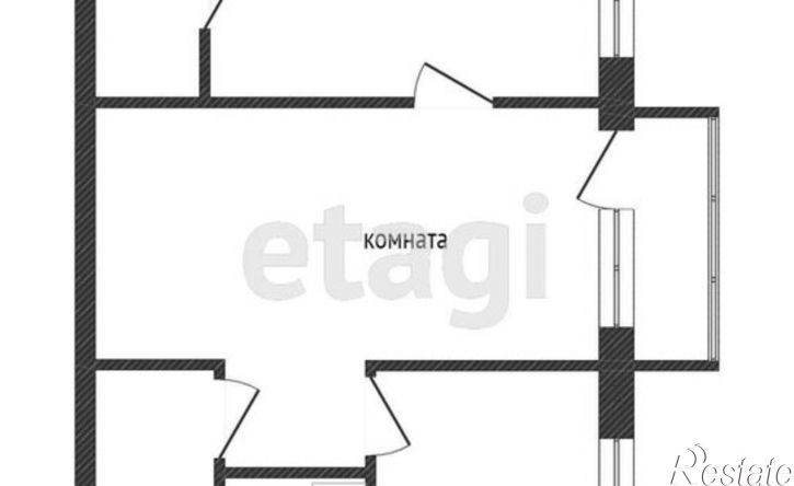 2-комн квартира улица Бабушкина, 13,  д. 13