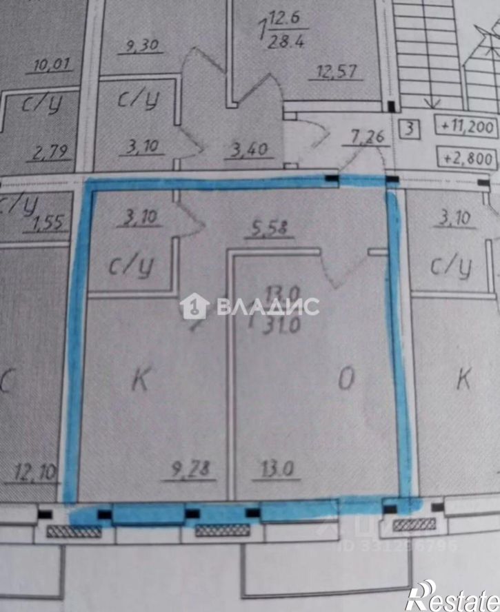 1-комн квартира 113-й микрорайон, 23