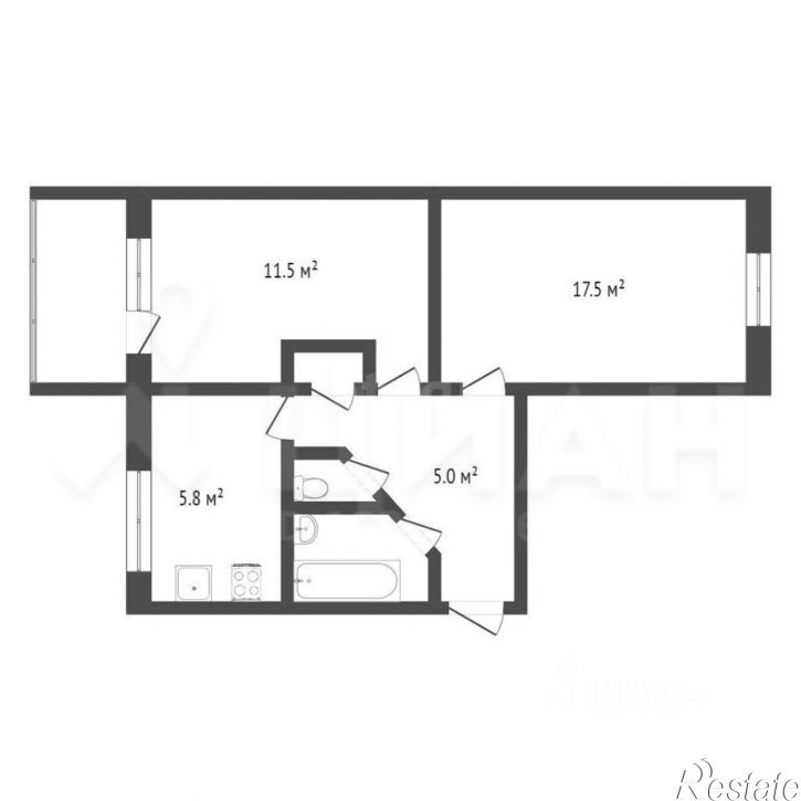 2-комн квартира б-р Карла Маркса, 31,  д. 31