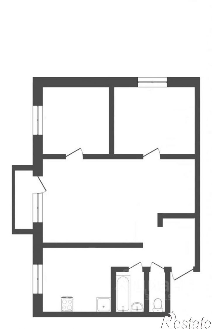 3-комн квартира ул Пушкина, 4,  д. 4