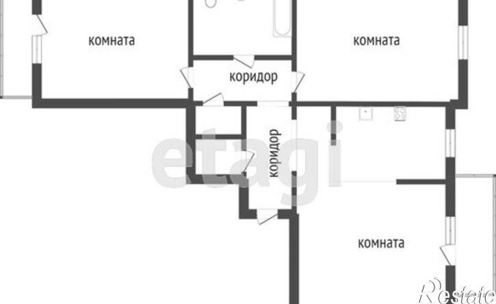 3-комн квартира ул Ключевская, 25,  д. 25