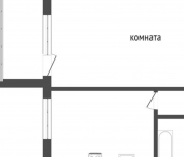 1-комн, 32кв м, этаж 3/5 ул Тулаева, 132/1