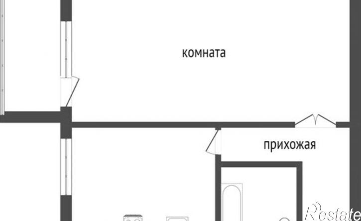 1-комн квартира ул Тулаева, 132/1,  д. 132/1