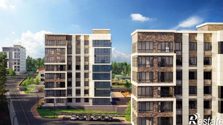 2-комн квартира в новом доме 144-й микрорайон