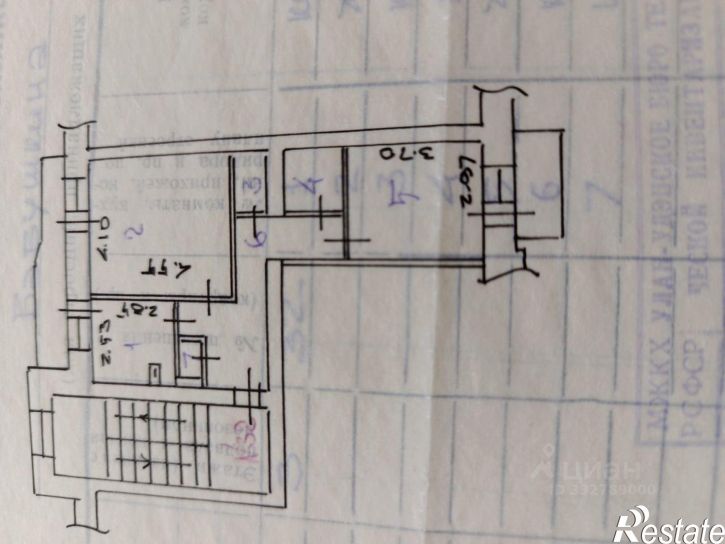 2-комн квартира ул Бабушкина, 31А,  д. 31А