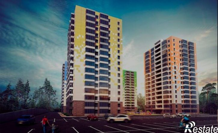 3-комн квартира в новом доме микрорайон 140Б