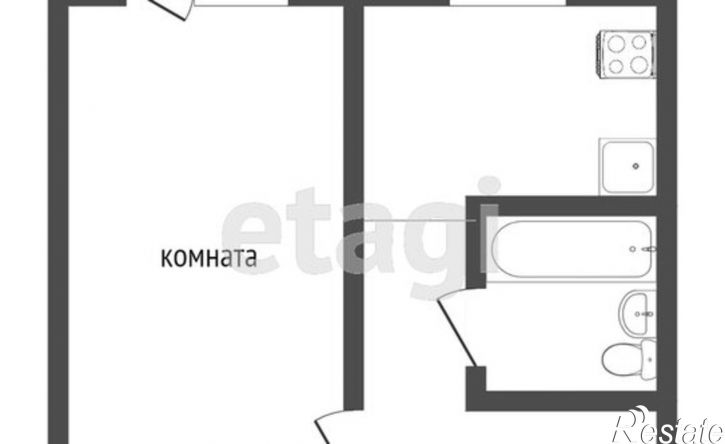 1-комн квартира ул Тулаева, 128,  д. 128