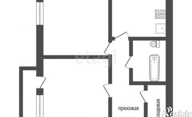 2-комн квартира ул Жуковского, 16,  д. 16