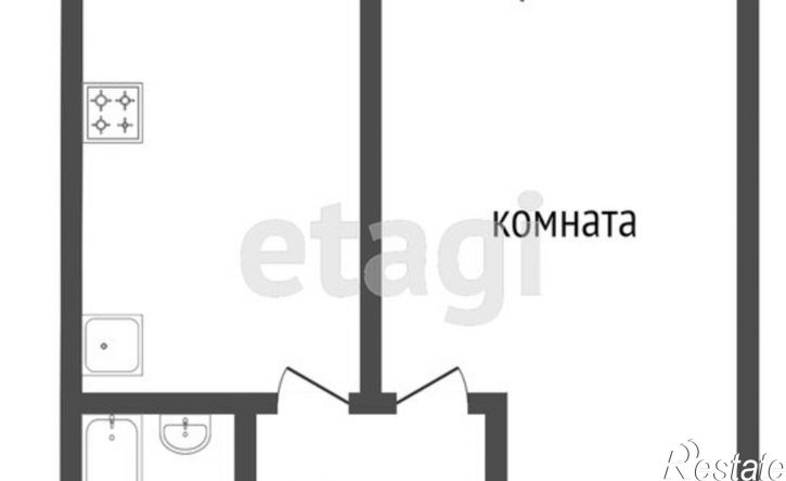 1-комн квартира ул Конечная, 8,  д. 8