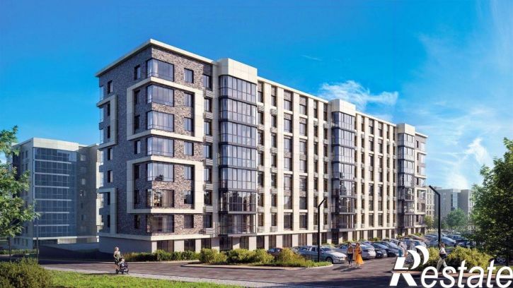 2-комн квартира в новом доме 144-й микрорайон