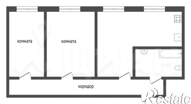 3-комн квартира Октябрьская улица, 27,  д. 27