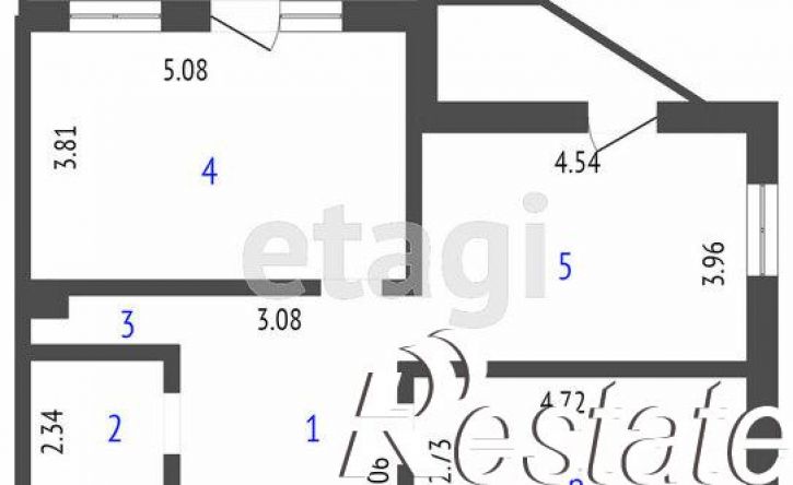 2-комн квартира улица Сахьяновой, 21,  д. 21