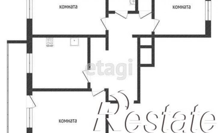 3-комн квартира улица Намжилова, 27,  д. 27