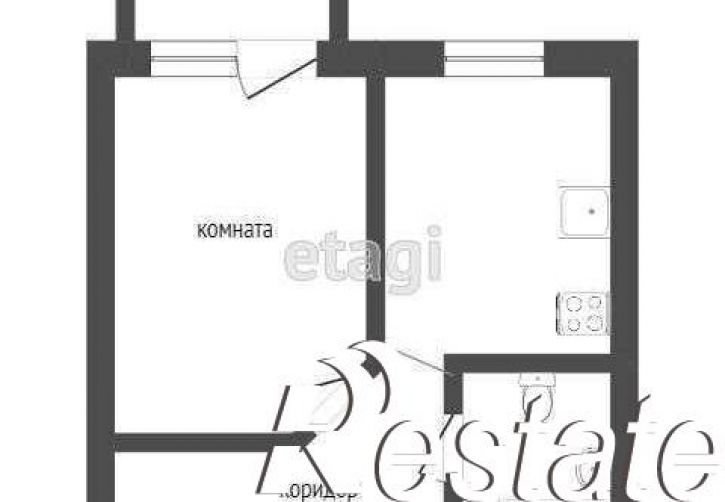1-комн квартира улица Бабушкина, 71,  д. 71